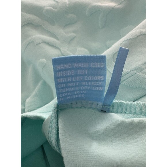 J McLaughlin Catalina Cloth Shirt Medium Textured Coral Pattern Fitted Beach - Picture 16 of 16